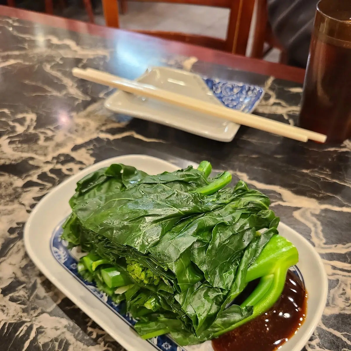 蠔油芥蘭 Chinese Broccoli with Oyster Sauce